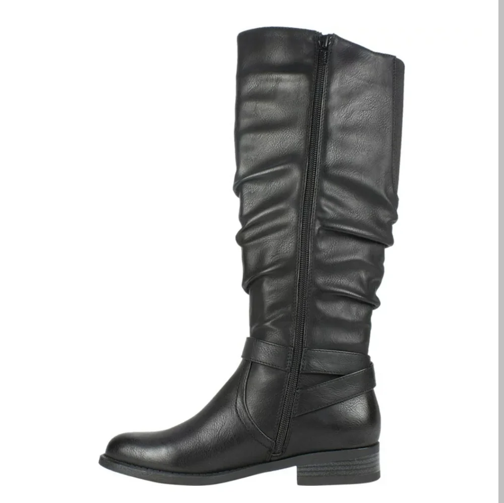 White Mountain Liona Tall Knee High Boot Burnished Smooth Size 7.5M, 8.5… - Picture 4 of 7
